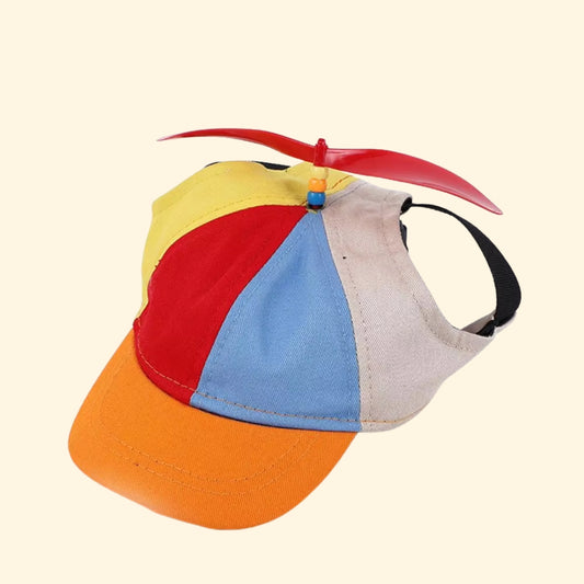 Puppy Fun Propeller Cap Dog Hat