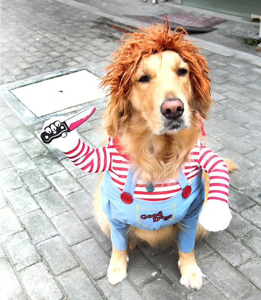 Funny Dog Dress Up Halloween Costume