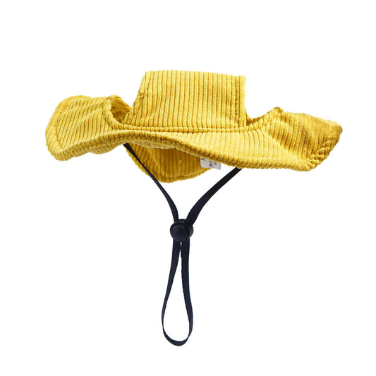 PupCap Dog Corduroy Outdoor Bucket Hat