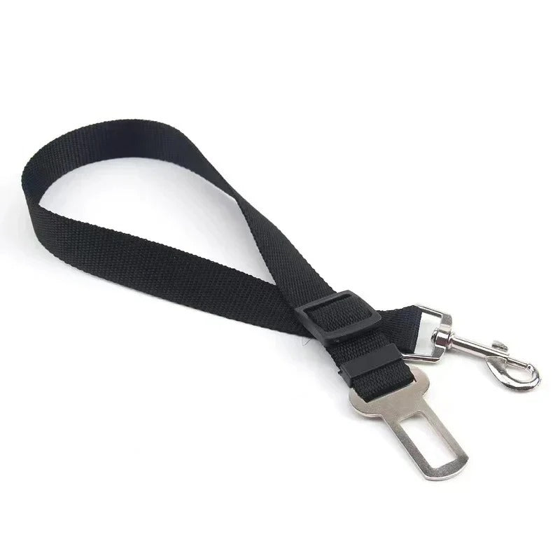 Adjustable Pet Dog Harness Clip Car Seat Belt