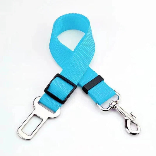 Adjustable Pet Dog Harness Clip Car Seat Belt