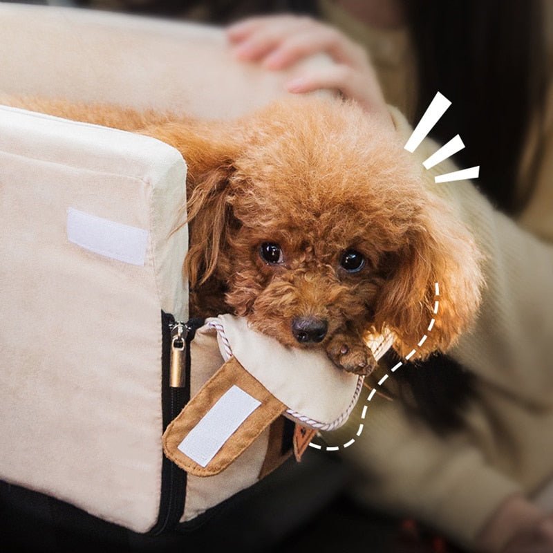 Pet Car Armrest Comfortable Seat for Small Dogs & Cats