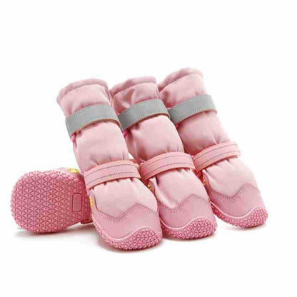 Waterproof Reflective Anti-Slip Dog Boots for Winter Walks