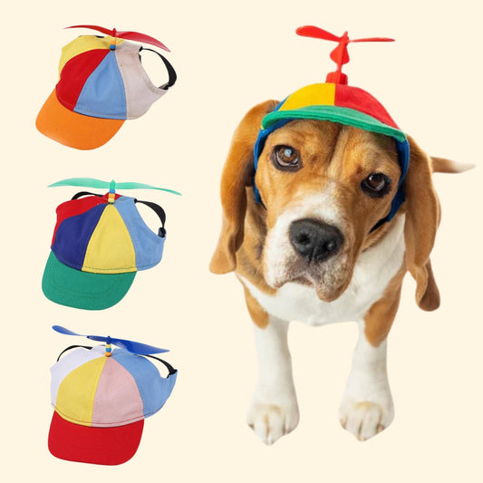 Puppy Fun Propeller Cap Dog Hat