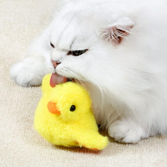 Fun Interactive Flapping Duck Cat Toy