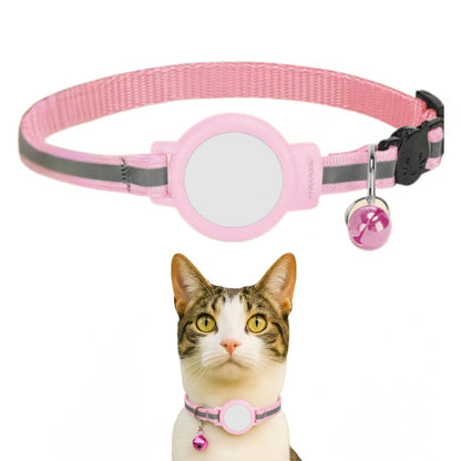 Cat Collar GPS Tracker Holder with Quick Release & Reflective Design