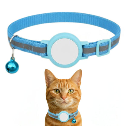 Cat Collar GPS Tracker Holder with Quick Release & Reflective Design