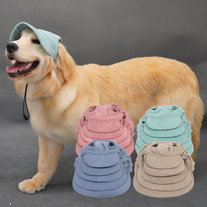 PupCap Dog Corduroy Outdoor Cap