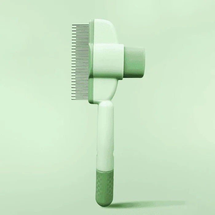 Self-Cleaning Pet Grooming Brush | Cat & Dog Hair Remover