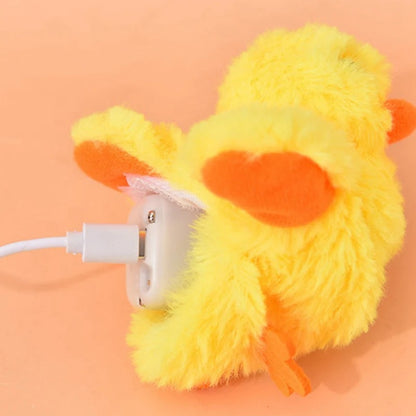 Fun Interactive Flapping Duck Cat Toy