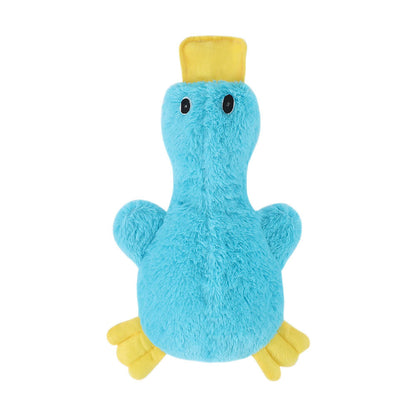 Cute Duck Plush Toy | Squeaky Dog Chew Toy