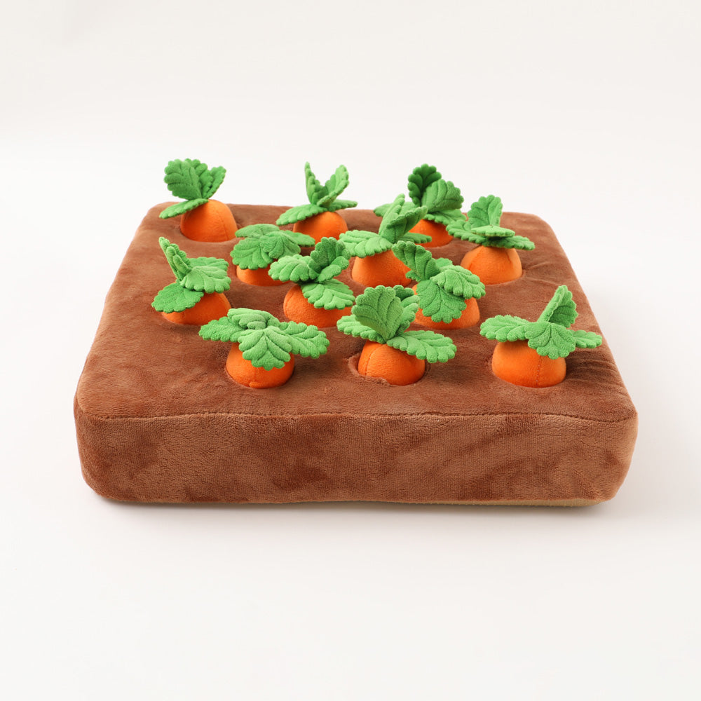 Interactive Dog Nosework Carrot Puzzle Toy