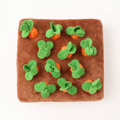 Interactive Dog Nosework Carrot Puzzle Toy