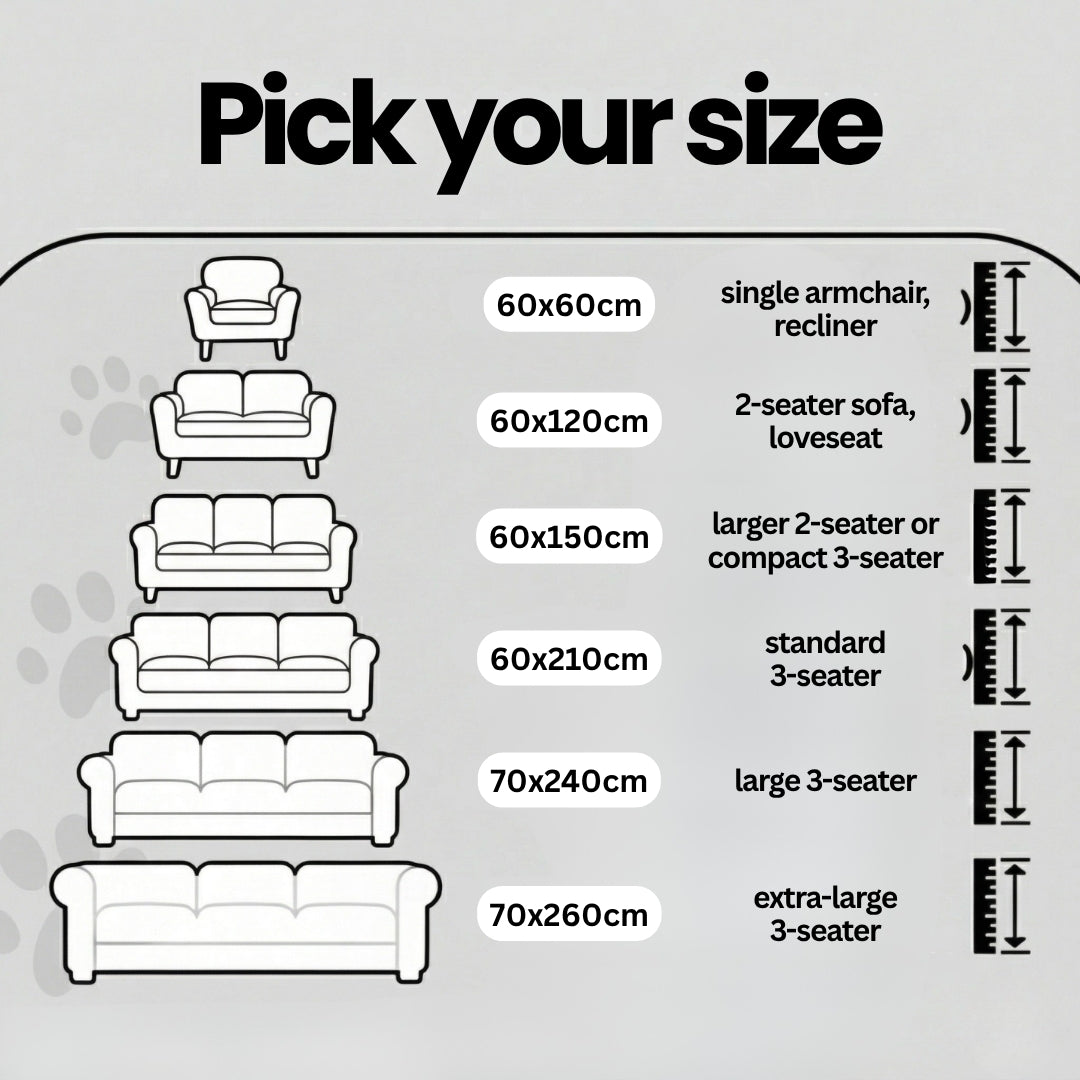 Non-Slip Pet Sofa Cover - Washable Plush Couch Protector for Dogs & Cats