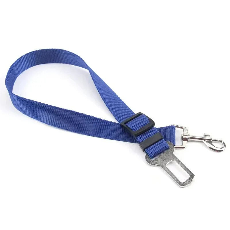 Adjustable Pet Dog Harness Clip Car Seat Belt