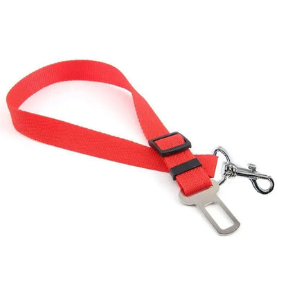 Adjustable Pet Dog Harness Clip Car Seat Belt
