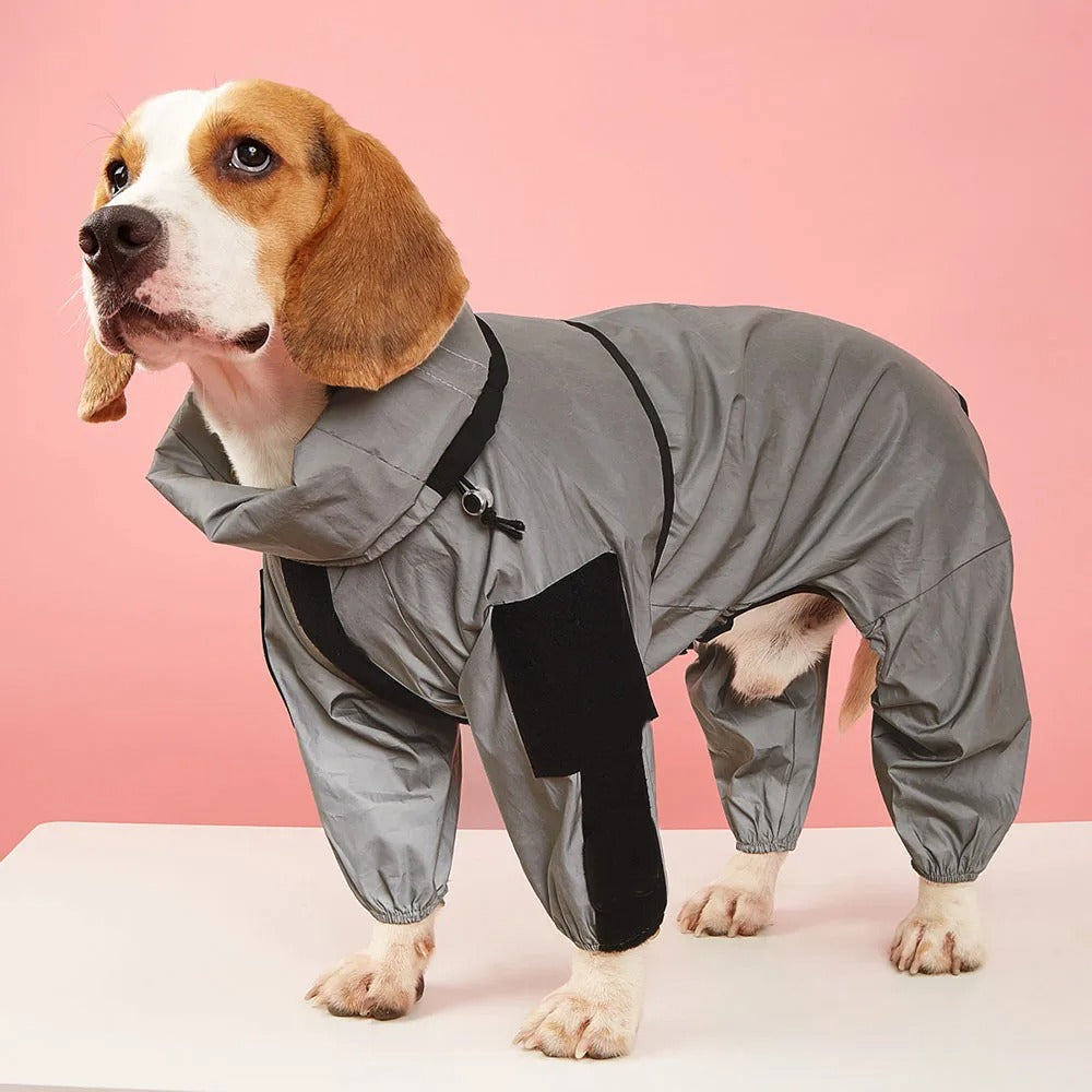 Reflective Dog Jacket | Waterproof Rain Suit